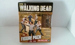 AMC THE WALKING DEAD figure pack Rick Grimes/Merle Dixon/Wal McFARLANE toys 2014 - Picture 1 of 9