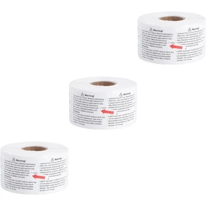 3 Rolls Wax Melt Warning Labels Candle Warning Stickers Candle Safety Label - Picture 1 of 12