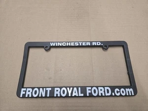 Front Royal Ford Virginia VA License Plate Tag Frame Holder Logo Nameplate Name - Bild 1 von 3