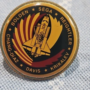 Rockwell International S T S Lapel Pin Vintage rare - Picture 1 of 6