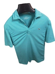 vineyard vines mens performance small polo blue - Picture 1 of 5
