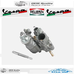 CARBURATORE DELLORTO SI 24.24 E SENZA MISCELATORE PIAGGIO VESPA 125 TS - Foto 1 di 8