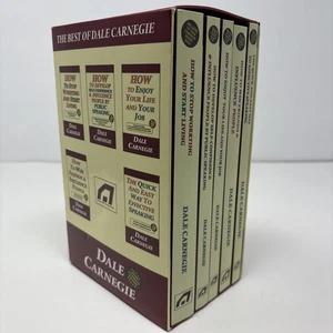 New: The Best of Dale Carnegie (Set of 5 Books) by Carnegie No Wrapping - Picture 1 of 3