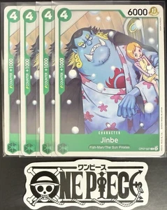 4x One Piece OP07-027 C Jinbe - English - Regular - Play Set - NM/M - Bild 1 von 1