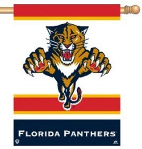 Florida Panthers Vertical Banner [NEW] NHL Flag Yard House Sign Outside Cave Cover