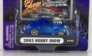 2003 Hobby Show 1 Of 1104 1937 Ford Coupe 37 Blue Diecast Car 1:64 - Picture 1 of 6