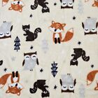 Parents Choice Woodland Forest Animals  Baby Blanket Owl Fox Squirrel 30x36"