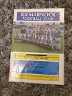 KILMARNOCK V HIBERNIAN SKOL 28 AUG 1991 PROGRAMME MINT