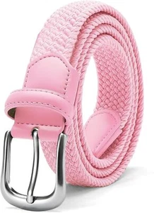 Braided Stretch Elastic Woven Belt for Kids Boys Girls - Picture 1 of 18