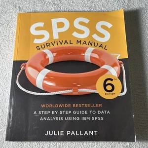 SPSS Survival Manual by Pallant, Julie , paperback - Picture 1 of 2