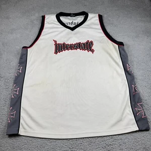 Vintage Interstate Jersey Mens 2XL Extra Large White Pullover On A Higher Level - Picture 1 of 12