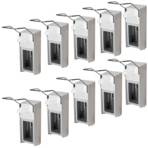10 Desinfektionsmittelspender Alu 500 ml Euronorm - Alufrontplatte - Bild 1 von 2