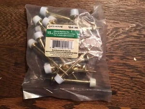 Gatehouse 15 ct. Polished Brass Economy Rigid Door Stop - Picture 1 of 2