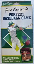 Jose Canseco's Perfect Baseball Game (1991) vintage - missing collector's card:(