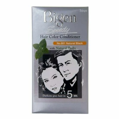 Bigen Speedy Hair Color Conditioner Natural Black 881, 80g - Изображение 1 из 4