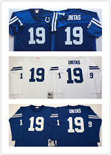 Vintage Johnny Unitas #19 Baltimore Colts Throwback Stitched Jersey