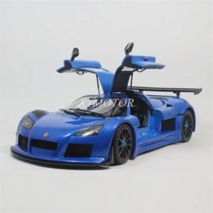 AUTOart 1:18 GUMPERT APOLLO S Diecast Car Model Gifts Blue Gifts Collection NEW - Picture 1 of 11