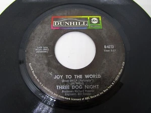 Three Dog Night - 45RPM - Joy To The World, I Can Hear You Calling - ABC - 1971 - Picture 1 of 2