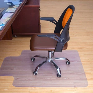 PVC Plastic Clear Protector Non Slip Home Office Chair Desk Floor Mat Carpet UK - Picture 1 of 21