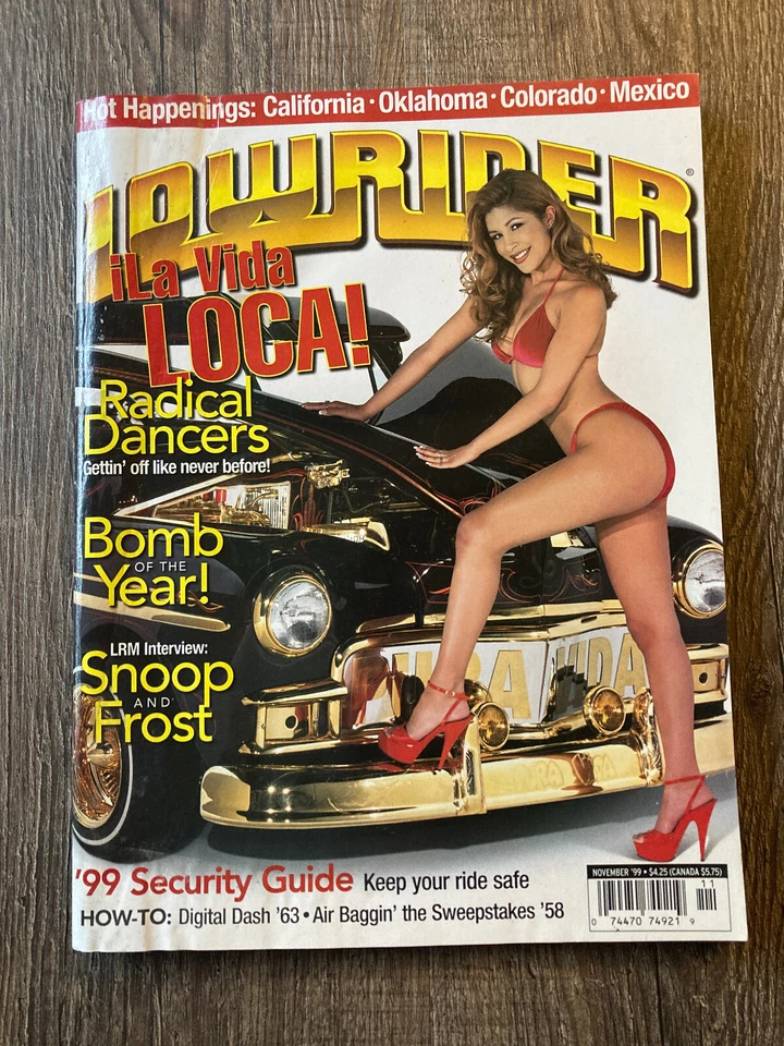Lowrider Magazine - November 1999 - Moisture Damage - Image 1 of 1
