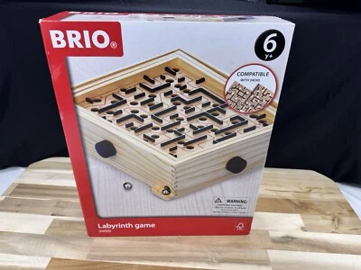 ✅BRIO ✅Sweden ✅Labyrinth Game ✅34000 ✅Wooden Maze ✅Compatible w/34030 ✅BRAND NEW - Image 1 of 4