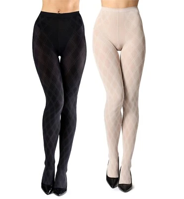 Bellivalini Damen Strumpfhose 100DEN Gemusterte Damenstrumpfhose Blickdicht S-XL