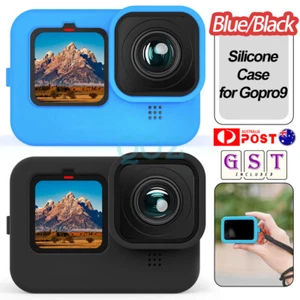 Protective Silicone Sleeve Case for GoPro Hero 12 11 10 9 with Lanyard&Lens Cap - Picture 1 of 19
