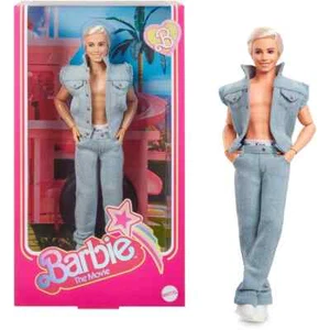 Barbie: La Película Coleccionable Muñeca Ken con Denim Conjunto a Juego - Imagen 1 de 6