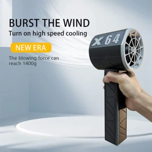64mm Brushless Motor high power Handheld Violent Turbo Jet fan Portable Blower - Picture 1 of 11