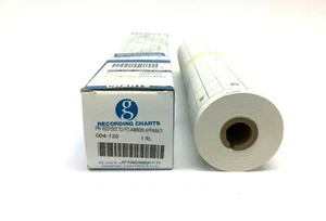 Graphic Controls 064-139 Strip Recorder Chart 2 Speed 120mm/HR 60mm/hr 10" Wide - Picture 1 of 5