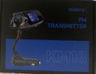 Nulaxy KM18 Black Portable Wireless In-Car Bluetooth FM Transmitter