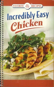 Incredibly Easy Chicken Cookbook 2008 Snacks Grilling Pasta Salads Soups Wings - Picture 1 of 7