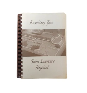Saint Lawrence Hospital Auxiliary Fare Cookbook 1977 Michigan - Picture 1 of 4
