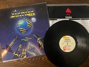 Stryper Yellow And Black Attack 1984 Record Black Vinyl Glam Hard Rock Enigma - Picture 1 of 2