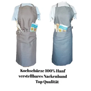 ✅ Kochschürze Schürze Bistroschürze Küchenschürze Grillschürze Latzschürze ✅ - Bild 1 von 14