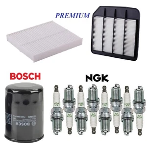 Tune Up Kit Air Cabin Oil Filters Spark Plug For INFINITI QX80 V8 5.6L 2014-2023 - Foto 1 di 1
