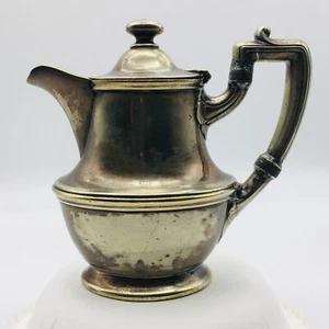Mason Hotel 8 oz. Silver Coffee/Tea Pot 1920 - Picture 1 of 12