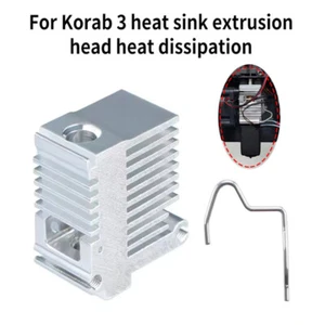 Pour Kobra 3 Extrudeuse Dissipateur Chaleur Métal Dissipation Chaleur Rapide Kit Imprimante 3D Pièces - Photo 1/8