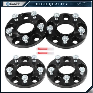 4Pcs 15mm 5x114.3 Hub Centric Wheel Spacers For Hyundai Genesis Mazda Mitsubishi - Picture 1 of 12