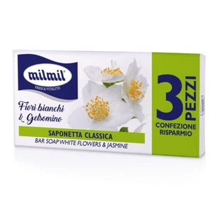 milmil soap white flowers and jasmine 3x 90g