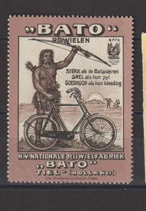 Timbro poster olandese bicicletta - Foto 1 di 1