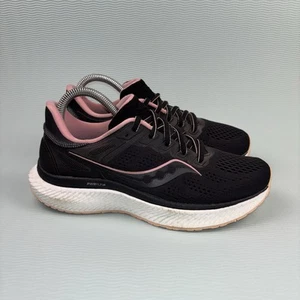 Saucony Hurricane 23 sportliche Laufschuhe Damengröße 8 S10615-45 schwarz pink " - Bild 1 von 9