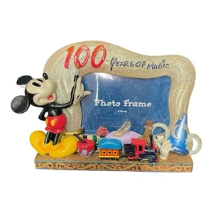 Marco de fotos Walt Disney Mickey Mouse 100 años de magia foto 3,5" x 5" - Imagen 1 de 2