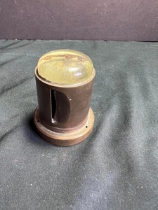 Q) ANTIKER BRIEFMARKENROLLENHALTER SEEPFERDCHEN BRIEFBESCHWERER aus Metall bearbeitet - Bild 1 von 6
