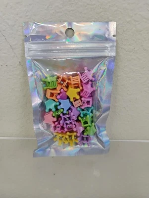 Lote de 20+ mini pinzas para el cabello corona colores surtidos para muñecas/niñas nuevas en paquete Foto 1 de 4