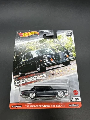 Mercedes-Benz 280 SEL 4.5 (W78) Hot Wheels Premium Modern Classics 72 Foto 1 de 4