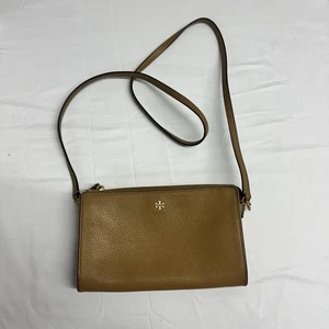 Tory Burch Blame Slim Crossbody In Cortado (medium Brown) - Picture 1 of 4