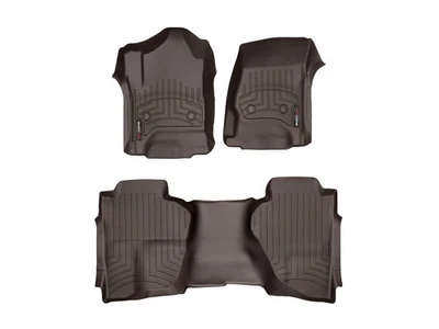 WeatherTech FloorLiner for 2015-2019 GMC Sierra 2500HD / 3500HD - Cocoa - Image 1 of 4