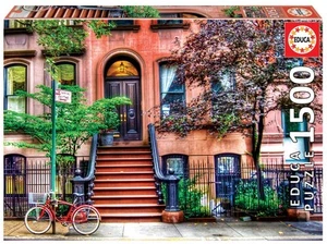 Educa - Puzzle de 1500 Piezas para Adultos Greenwich Village, Nueva York. Incl - Imagen 1 de 5