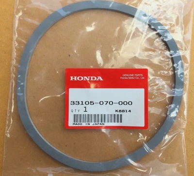 Junta de lente de faro Honda CB100 CB125S CL100 SL100 SL125 1970-1985 Foto 1 de 4